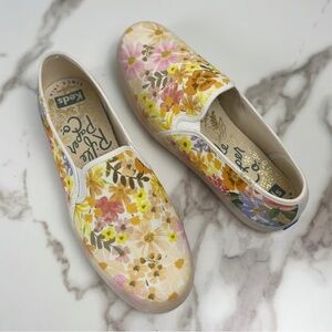 Keds Women's Double Decker floral slip-on sneakers